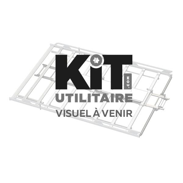 Galerie en aluminium soudé & échelle coulissante équipement pour utilitaire Volkswagen Transporter 61 