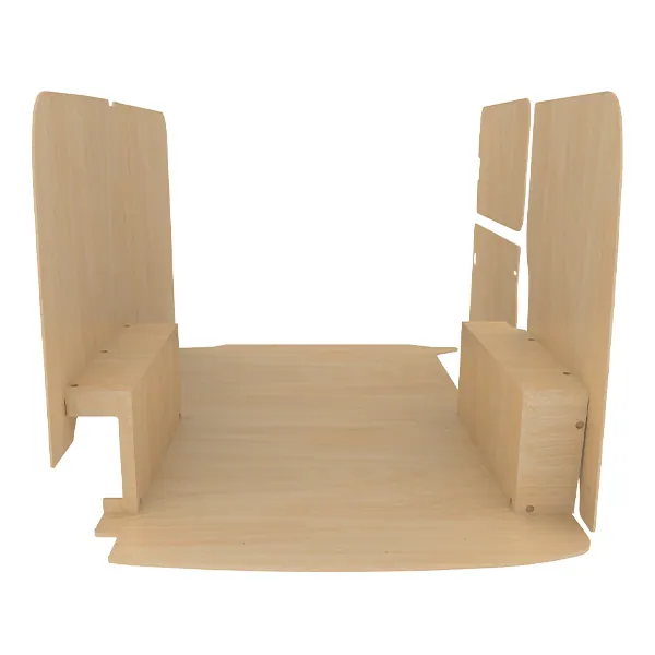 Habillage bois natural K4 CP brut équipement pour utilitaire