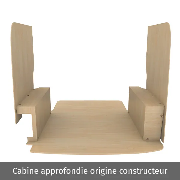Habillage bois natural K4 CP brut équipement pour utilitaire