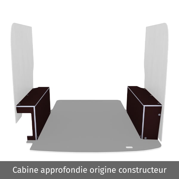 Passage de roues contreplaqué antidérapant équipement pour utilitaire Volkswagen Transporter 61 