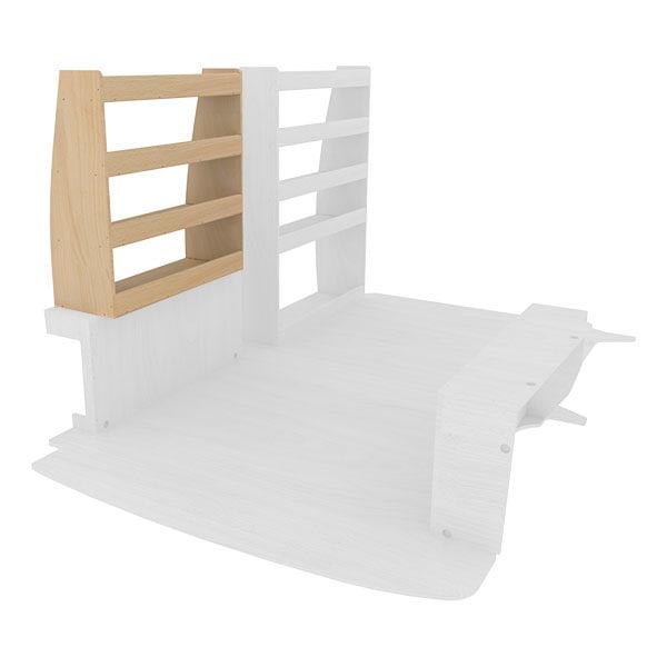 Casier Arrière Gauche équipement pour utilitaire Volkswagen Transporter 61 