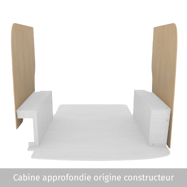 Latéraux contreplaqué brut équipement pour utilitaire Volkswagen Transporter 61 