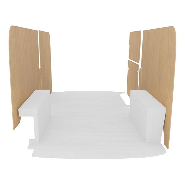 Latéraux contreplaqué brut équipement pour utilitaire Volkswagen Transporter 61 