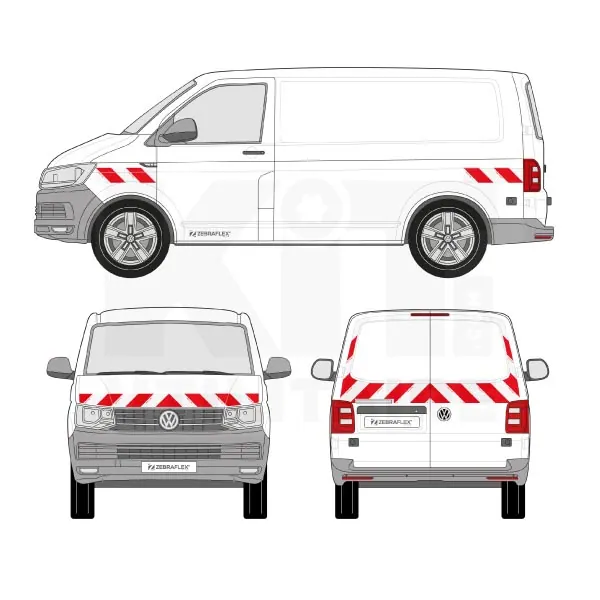 Kit de balisage classe B - 2015 équipement pour utilitaire Volkswagen Transporter 6 