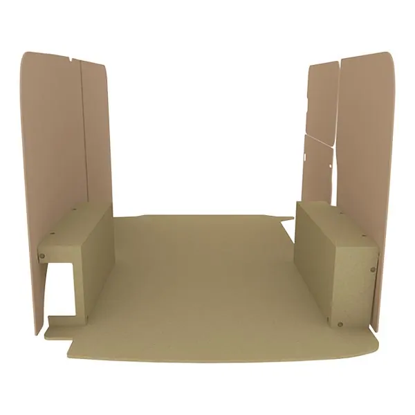 Habillage bois natural K2 aggloméré + MDF / Portes arrière incluses équipement pour utilitaire Volkswagen Transporter 6 