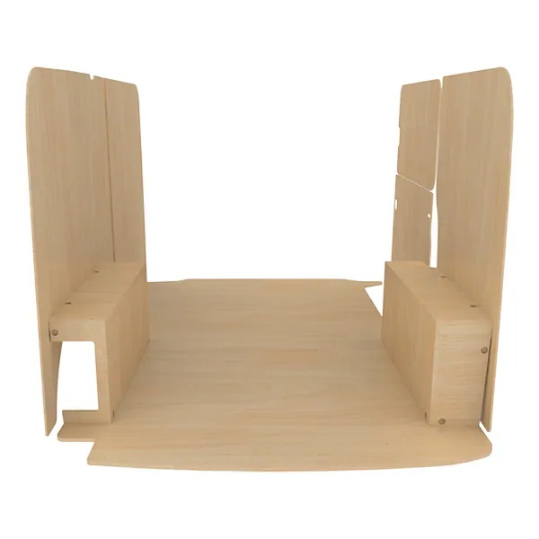 Habillage bois natural K4 CP brut équipement pour utilitaire Volkswagen Transporter 6 