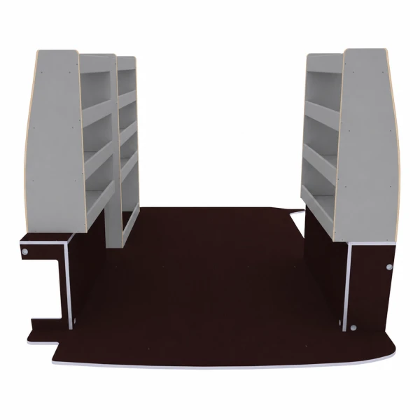 Aménagement bois optimum K6 équipement pour utilitaire Volkswagen Transporter 5 