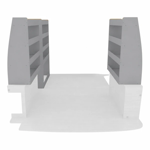 Pack casiers bois K6 équipement pour utilitaire Volkswagen Transporter 5 