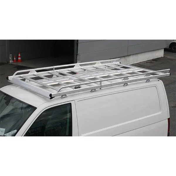 Galerie en aluminium soudé & échelle coulissante équipement pour utilitaire Volkswagen Transporter 6 