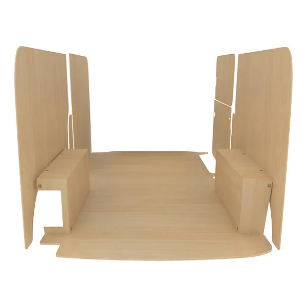Habillage bois natural K4 CP brut équipement pour utilitaire Volkswagen Transporter 6 