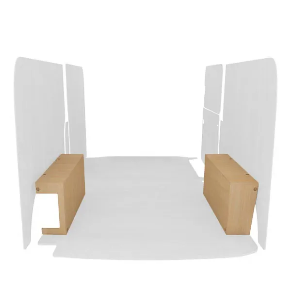 Passage de roues contreplaqué brut équipement pour utilitaire Volkswagen Transporter 6 