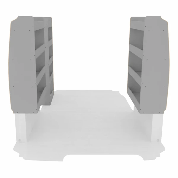 Pack casiers bois K6 équipement pour utilitaire Nissan NV200 2009 