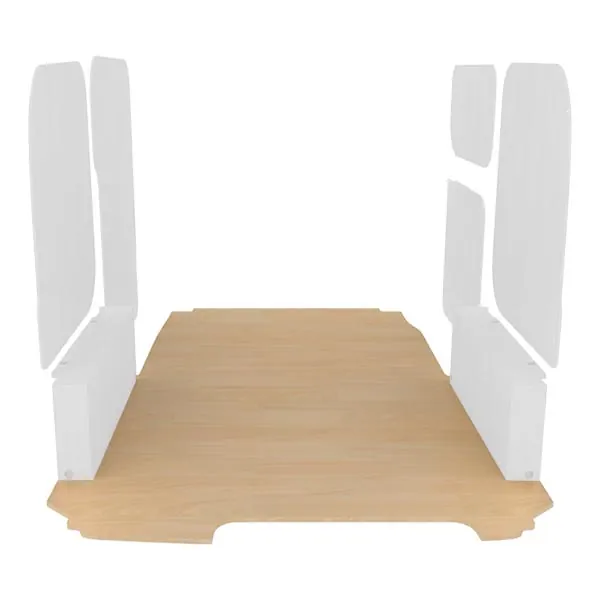 Plancher contreplaqué brut équipement pour utilitaire Nissan NV200 2009 
