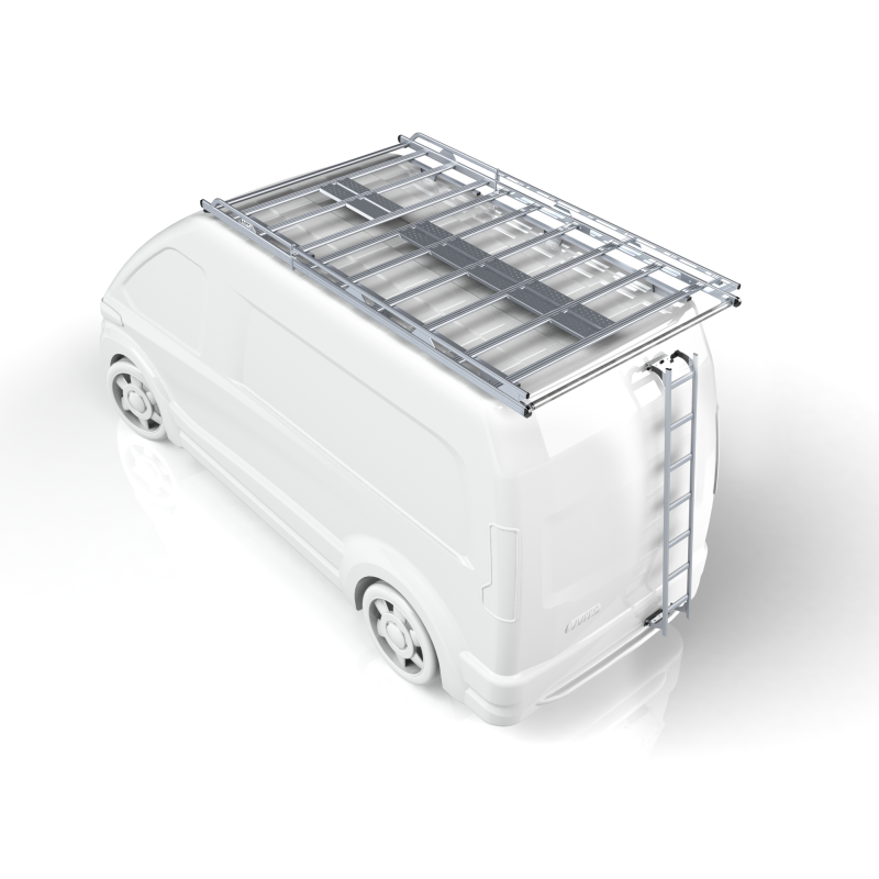 Galerie en aluminium soudé & échelle équipement pour utilitaire Iveco Daily III 2014 