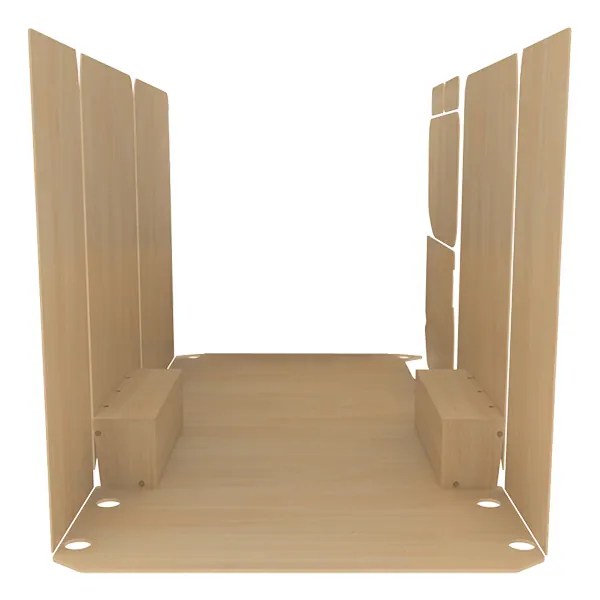 Habillage bois natural K4 CP brut équipement pour utilitaire Iveco Edaily 2023 