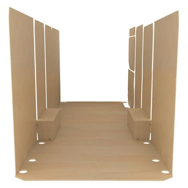 Habillage bois natural K4 CP brut équipement pour utilitaire Iveco Edaily 2023 