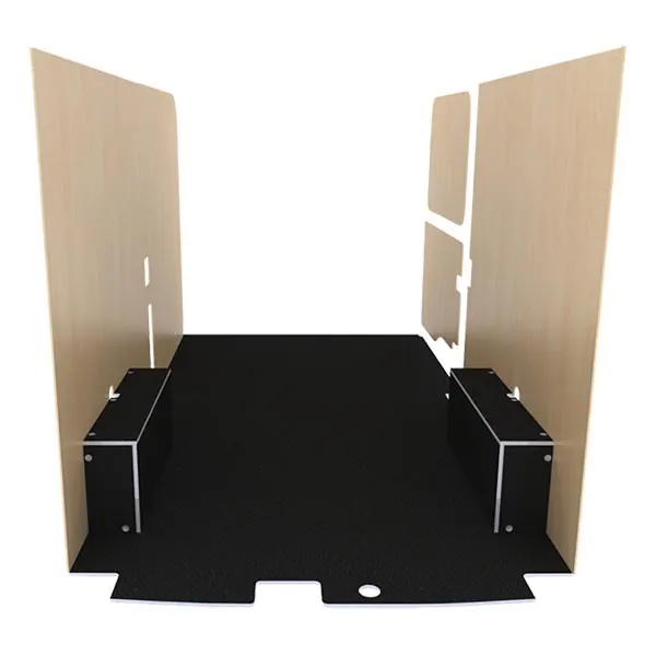 Habillage bois natural K4AD CP antidérapant équipement pour utilitaire Ford Transit V 2013 