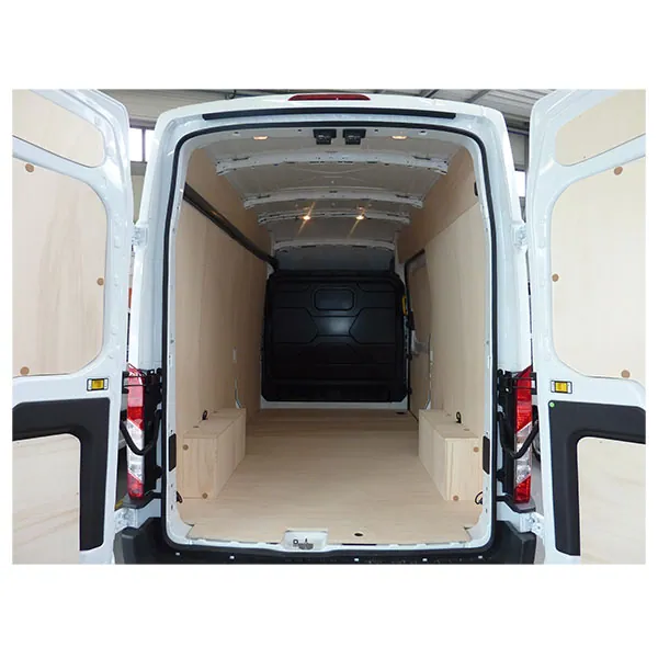Habillage bois natural K4 CP brut équipement pour utilitaire Ford Transit V 2013 