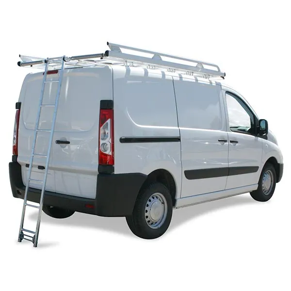 Galerie en aluminium soudé & échelle coulissante équipement pour utilitaire Ford E Transit 2022 