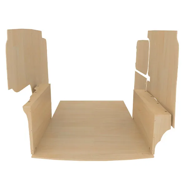 Habillage bois natural K4 CP brut équipement pour utilitaire Volkswagen Caddy V 2021 