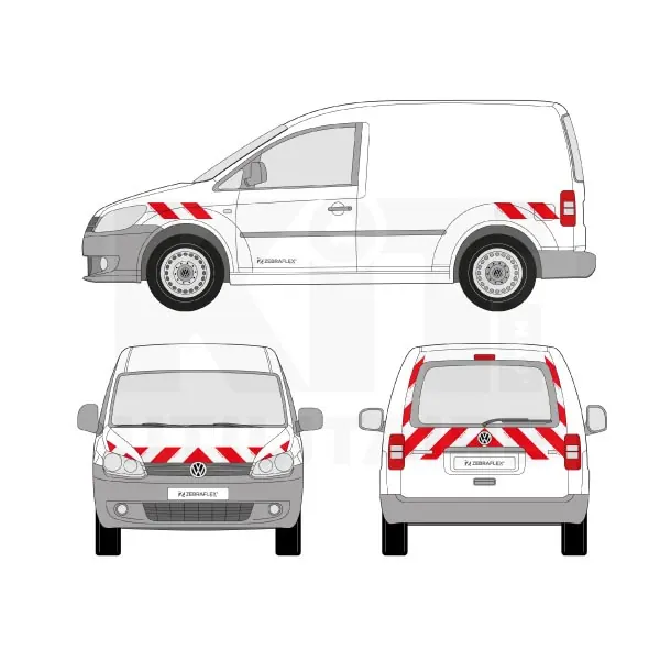 Kit de balisage Classe A - 2010 - Hayon équipement pour utilitaire Volkswagen Caddy 2004 