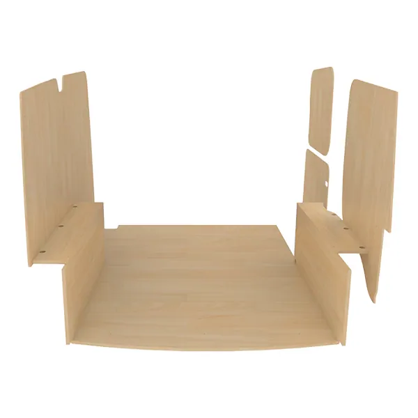 Habillage bois natural K4 CP brut équipement pour utilitaire