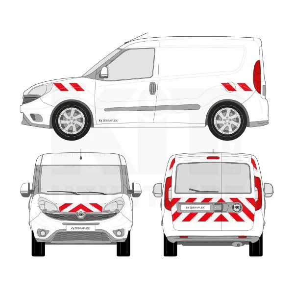 Kit de balisage Classe A - 2015 équipement pour utilitaire Fiat Doblo II 2010 