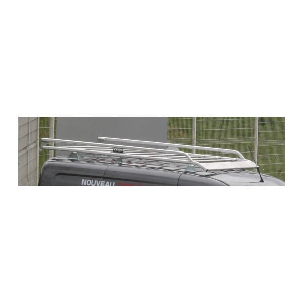 Galerie en aluminium soudé équipement pour utilitaire Fiat Doblo II 2010 