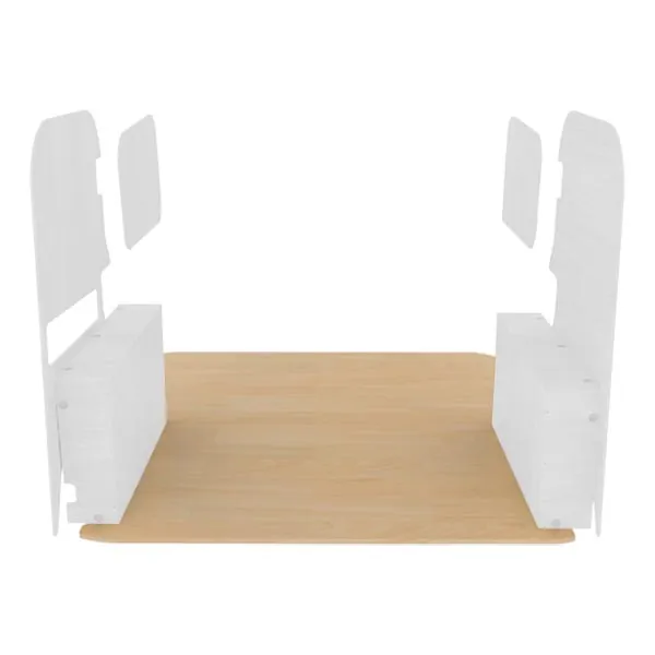 Plancher contreplaqué brut équipement pour utilitaire Fiat Doblo II 2010 