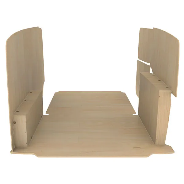 Habillage bois natural K4 CP brut équipement pour utilitaire Renault Kangoo III 2021 