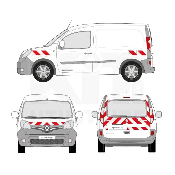 Kit de balisage Classe A - 2013 - Hayon équipement pour utilitaire Renault Kangoo II 2013 