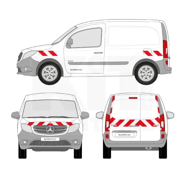Kit de balisage Classe A - 2013 équipement pour utilitaire Mercedes Citan 2013 