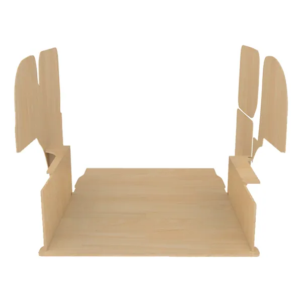 Habillage bois natural K4 CP brut équipement pour utilitaire Renault Kangoo II 2013 
