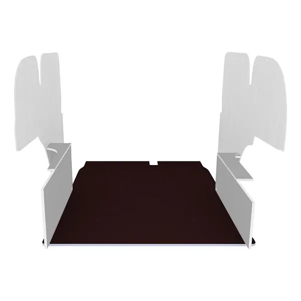 Plancher contreplaqué antidérapant équipement pour utilitaire Renault Kangoo II 2013 