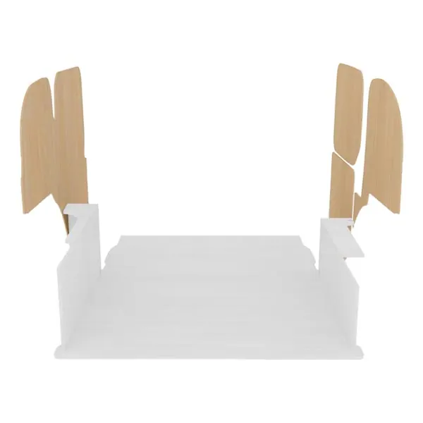 Latéraux contreplaqué brut équipement pour utilitaire Renault Kangoo II 2013 