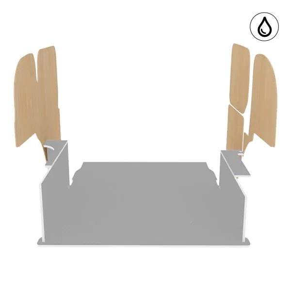 Latéraux contreplaqué vernis équipement pour utilitaire Renault Kangoo II 2013 
