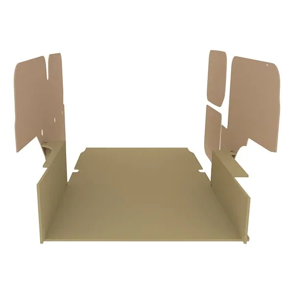Habillage bois natural K2 aggloméré + MDF / Portes arrière incluses équipement pour utilitaire Renault Kangoo II 2013 