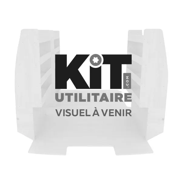 Aménagement bois optimum K4AD CP antidérapant équipement pour utilitaire Renault Kangoo II 2013 