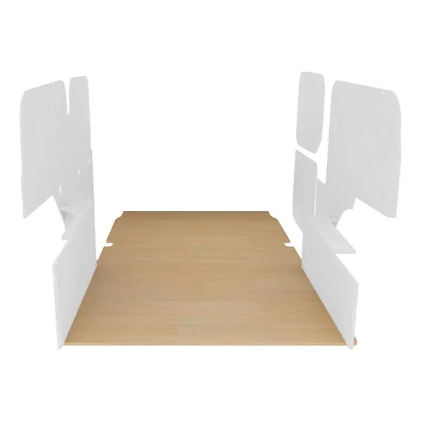 Plancher contreplaqué brut équipement pour utilitaire Renault Kangoo II 2013 