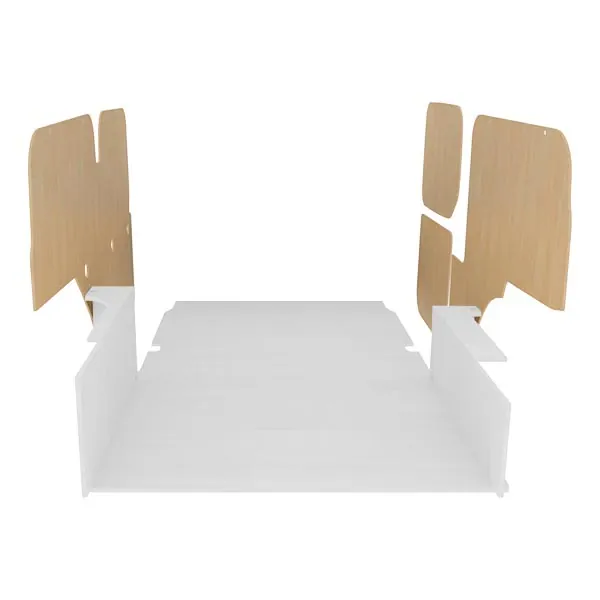 Latéraux contreplaqué brut équipement pour utilitaire Renault Kangoo II 2013 