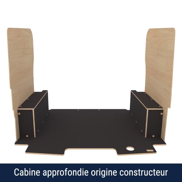 Habillage bois natural K4AD CP antidérapant équipement pour utilitaire Volkswagen Transporter 7 