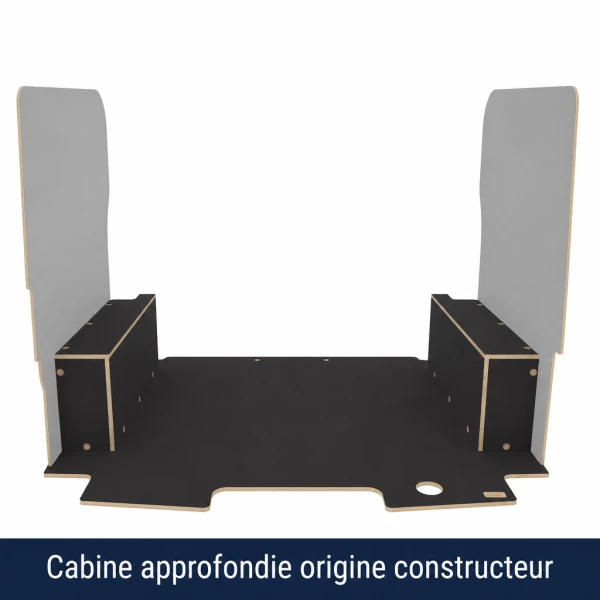 Habillage bois natural K6 CP antidérapant équipement pour utilitaire
