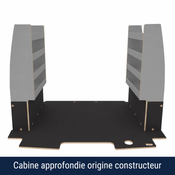 Aménagement bois optimum K6 équipement pour utilitaire Ford Custom 2023 