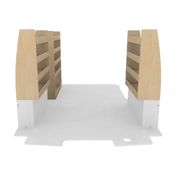 Pack casiers bois équipement pour utilitaire Ford E Transit Custom 2024 