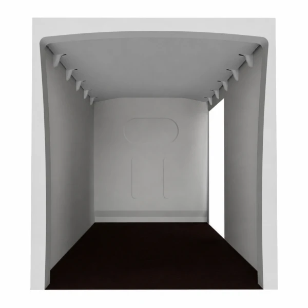 Plafond contreplaqué filmé gris équipement pour utilitaire