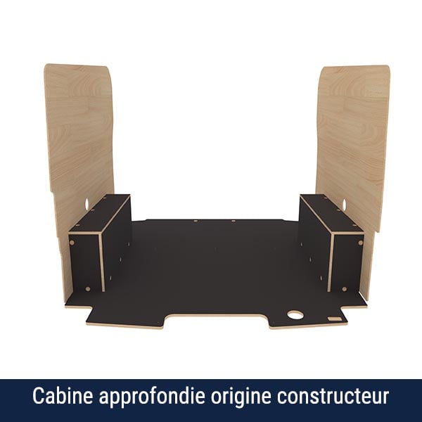 Habillage bois natural K4AD CP antidérapant équipement pour utilitaire Volkswagen Transporter 7 