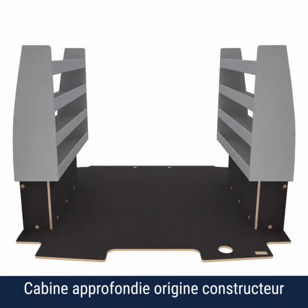 Aménagement bois optimum K6 équipement pour utilitaire Ford Custom 2023 