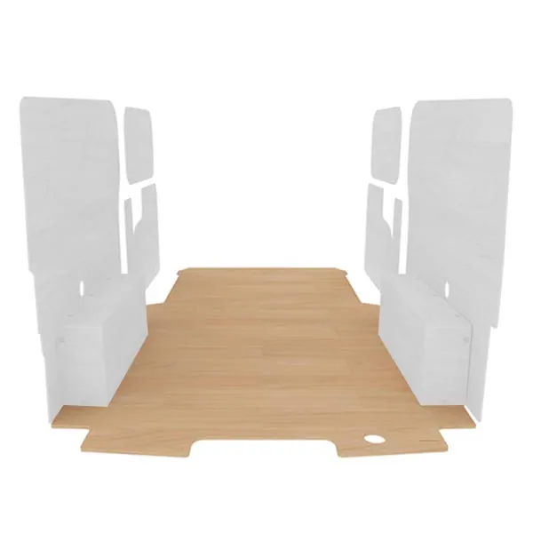 Plancher contreplaqué brut équipement pour utilitaire Ford E Transit Custom 2024 