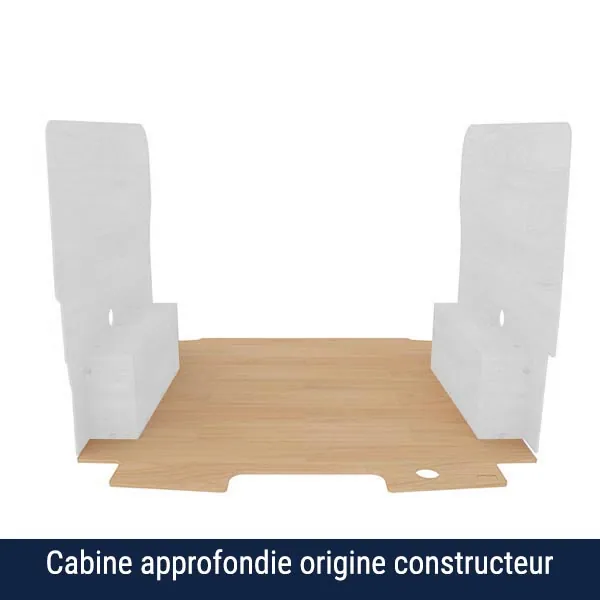 Plancher contreplaqué brut équipement pour utilitaire Ford E Transit Custom 2024 