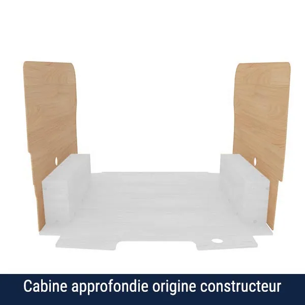 Latéraux contreplaqué brut équipement pour utilitaire Ford E Transit Custom 2024 